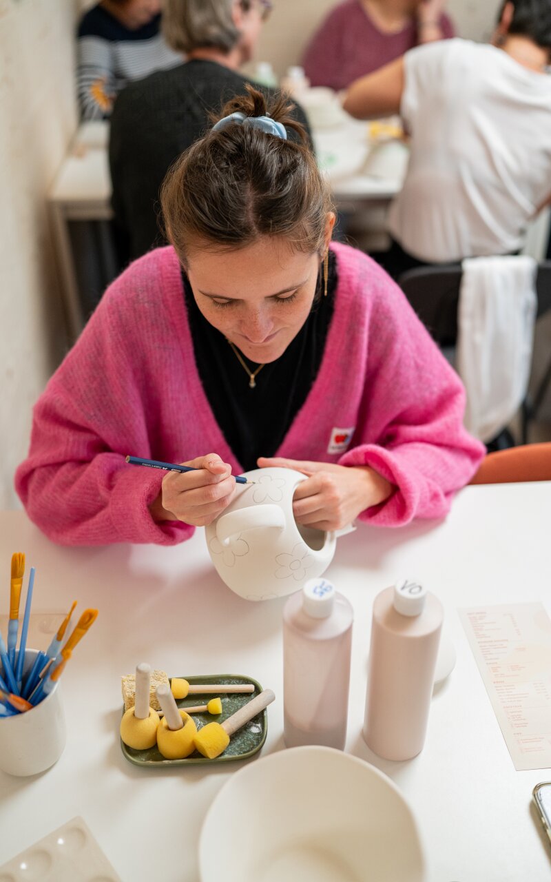 Peinture sur céramique